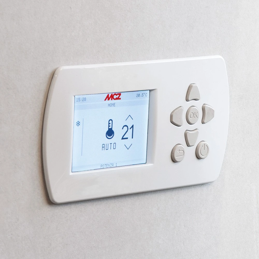 Maestro-Unterputz-Bedienfeld Für MCZ Pelletöfen 1 Maestro-Unterputz-Bedienfeld Für MCZ Pelletöfen