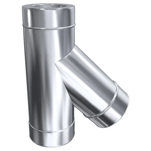 Feuerungsanschluss 45° Mit Reduzierung Auf 130 Mm (190 Mm) Doppelwandig 1 Feuerungsanschluss 45° Mit Reduzierung Auf 130 Mm (190 Mm) Doppelwandig