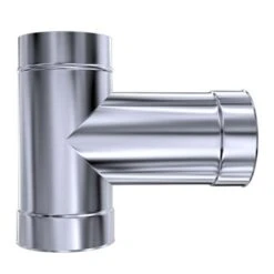 Feuerungsanschluss 90°, Abgang 300 Mm Lang, Auf MKD ø 250 Mm (310 Mm)