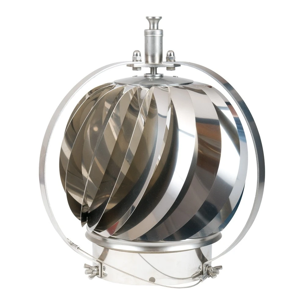 Windgetriebener Schornstein-Ventilator "AirTwister T400", ø 220 Mm 1 Windgetriebener Schornstein-Ventilator "AirTwister T400", ø 220 Mm