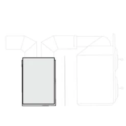 Buderus Nachheizkasten NK 60 E-070, Für H105/205, HLG316/416 Und HLS117