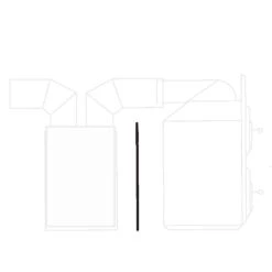 Buderus Strahlungsschirm Für Nachheizkasten NK 52 E-062