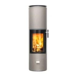 Kaminofen CERA Design Solitherm, Raumluftunabhängig (6 KW) -Ofen Experte Verkäufe cera solitherm champagner 500 1280x1280