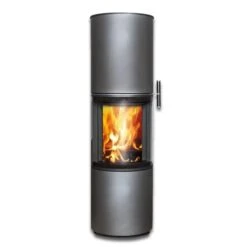 Kaminofen CERA Design Volare, Raumluftunabhängig (6 KW) -Ofen Experte Verkäufe cera volare grau 500px 1280x1280