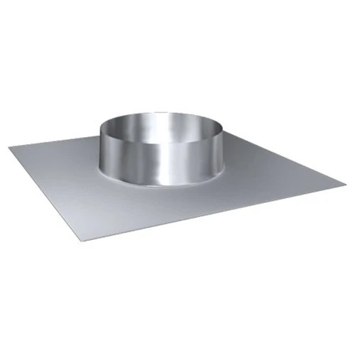 Schornstein, Dachdurchführung 0° - 5°, Edelstahl, ø 200 Mm (280 Mm) 1 Schornstein, Dachdurchführung 0° - 5°, Edelstahl, ø 200 Mm (280 Mm)