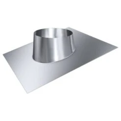 Schornstein, Dachdurchführung 5° - 20°, Edelstahl, ø 200 Mm (280 Mm)