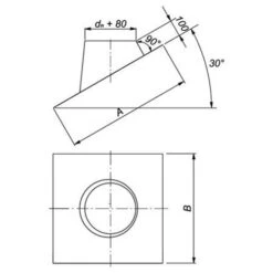 Schornstein, Dachdurchführung 20° - 35°, Edelstahl, ø 120 Mm (200 Mm) 5 Schornstein, Dachdurchführung 20° - 35°, Edelstahl, ø 120 Mm (200 Mm) -Ofen Experte Verkäufe ddt30de 450 1280x1280 5