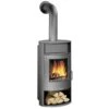Wasserführender Kaminofen JUSTUS Island Aqua (10,0 KW)