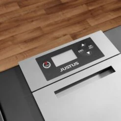 Pelletofen JUSTUS Sirkos Aqua (9,0 KW) -Ofen Experte Verkäufe justus sirkos aqua display 1000 1280x1280