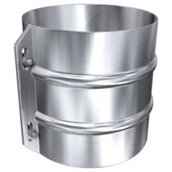 Verstärktes Klemmband, Statisch, Edelstahl, ø 150 Mm (210 Mm)