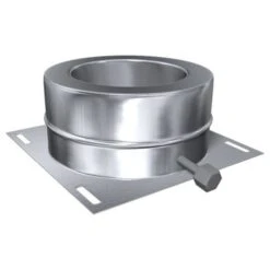 Fußteil Mit Kondensatablauf Für Fundament / Wandkonsole, ø 80 Mm (140 Mm)