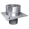 Schornstein, Fußteil Offen, Edelstahl, ø 250 Mm (310 Mm)