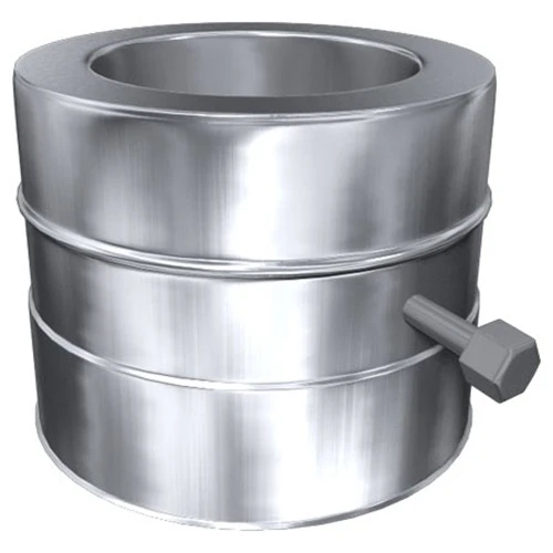 Fußteil Mit Kondensatablauf Für Den Standfuß, Edelstahl, ø 225 Mm (285 Mm) 2 Fußteil Mit Kondensatablauf Für Den Standfuß, Edelstahl, ø 225 Mm (285 Mm) – Bild 2