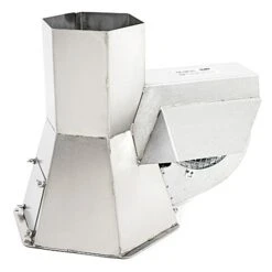 Rauchsauger "INJEKT" Modell RS-180-ES, ø 100 - 200 Mm, Oberfläche Natur