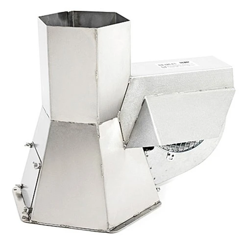 Rauchsauger "INJEKT" Typ RS-225-ES, ø 200 - 250 Mm, Oberfläche Natur 1 Rauchsauger "INJEKT" Typ RS-225-ES, ø 200 - 250 Mm, Oberfläche Natur