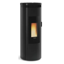 LaNordica Extraflame Pelletofen Amika (8,0 KW) -Ofen Experte Verkäufe lanordica amika schwarz 1000 1280x1280