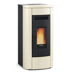 LaNordica Extraflame Pelletofen Klaudia Plus (8,0 KW) -Ofen Experte Verkäufe lanordica klaudia elfenbein 1000 1280x1280