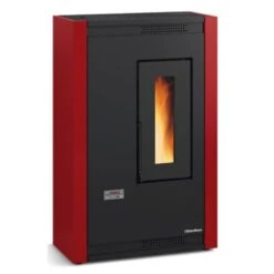 LaNordica Extraflame Pelletofen Luisella (4,4 KW) -Ofen Experte Verkäufe lanordica luisella bordeaux 1000 1280x1280