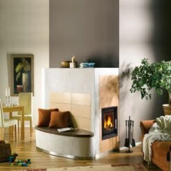 Kachelofen-Einsatz Leda Brillant H4 E (14,0 KW) Für LEDATRONIC LT3