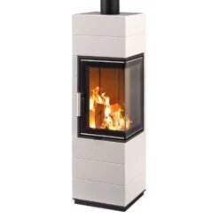 Guss-Kaminofen Leda Corna ES Ecksicht -Ofen Experte Verkäufe leda corna es weiss 1000 1280x1280