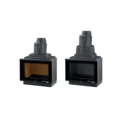 Heiz-Kamineinsatz Leda FINA 65 F Flach, (7,0 KW)