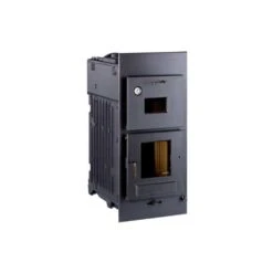 Kachelofen-Einsatz Leda Gourmet H71 (10,0 KW) Mit Back-, Brat Und Kochfach