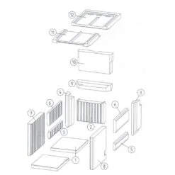 Ausmauerung Leda Gourmet H71