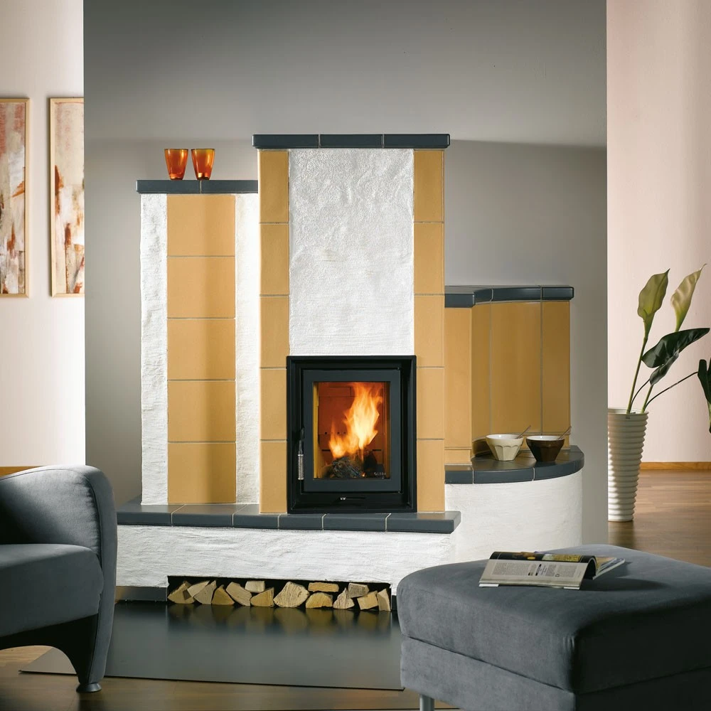 Kachelofen-Einsatz Leda Juwel H1 E (6,0 KW) Mit Stahl-Einbaunische 560 X 460 Mm 2 Kachelofen-Einsatz Leda Juwel H1 E (6,0 KW) Mit Stahl-Einbaunische 560 X 460 Mm – Bild 2