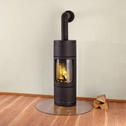 Wasserführender Guss-Kaminofen Leda Novia W (8 KW) Mit LEDATRONIC LT3 WiFi -Ofen Experte Verkäufe leda novia amb 1000 1280x1280 1