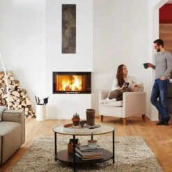 Heiz-Kamineinsatz Leda SERA W 78 F Flach (13,0 KW) -Ofen Experte Verkäufe leda sera F amb 1000 1280x1280 2