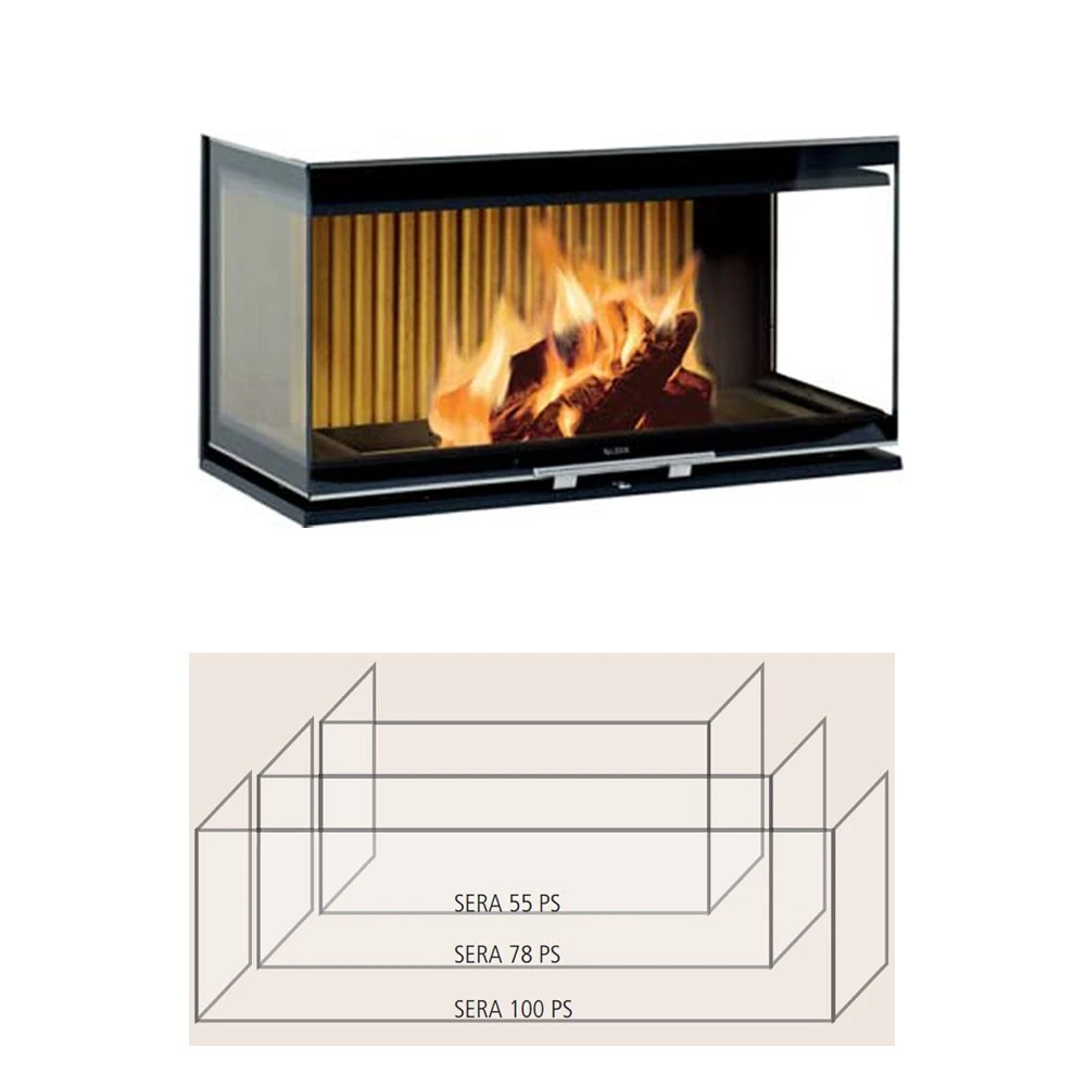 Heiz-Kamineinsatz Leda SERA 55 PS Panoramasichtgerät (11,0 KW) 2 Heiz-Kamineinsatz Leda SERA 55 PS Panoramasichtgerät (11,0 KW) – Bild 2