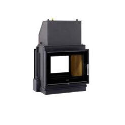 Heiz-Kamineinsatz Leda Vida 78 W DS Durchsichtgerät ( 13,0 KW) Mit Wasserwärmetauscher