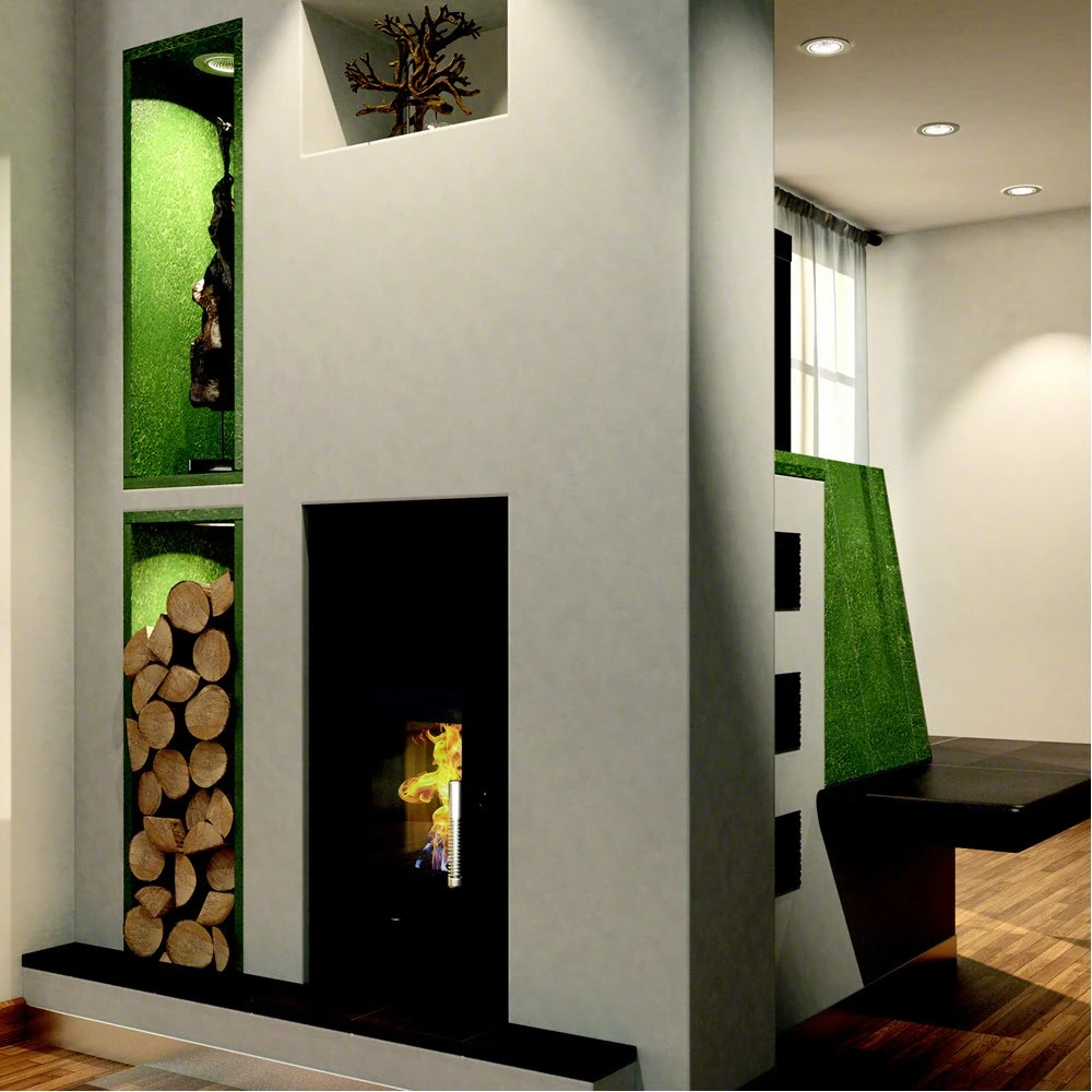 Kachelofen-Einsatz Leda Diamant H10 (7,0 KW) 2 Kachelofen-Einsatz Leda Diamant H10 (7,0 KW) – Bild 2