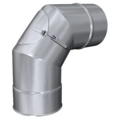 Bogen Geschweißt 90° Mit Prüföffnung, ø 160 Mm