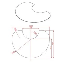 Lotus Glasvorlegeplatte Für Kaminofen Serie Prestige