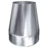 Schornstein, Mündungsabschluss Konisch, Edelstahl, ø 160 Mm (220 Mm)