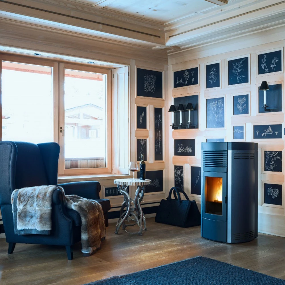 Pelletofen MCZ Musa HYDROMATIC 18 M2+ (18kw) 2 Pelletofen MCZ Musa HYDROMATIC 18 M2+ (18kw) – Bild 2