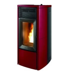 Pelletofen MCZ STAR Comfort Air M2+ Maestro (10 Kw) -Ofen Experte Verkäufe mcz star air8m2 bordeaux 1000 1280x1280 2