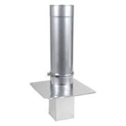 Schornsteinverlängerung, 180 Mm, Höhe 0,29 M, Fuß 180x180