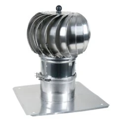Drehbarer Schornsteinaufsatz "TWISTER" 150 Mm Auf Fußteil Ohne Einschub