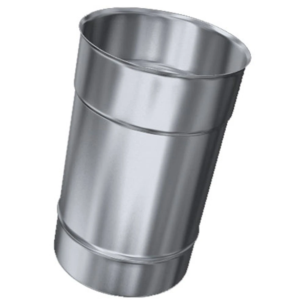 Schornsteinverlängerung, 150 Mm Einwandig, Höhe 0,29 M 3 Schornsteinverlängerung, 150 Mm Einwandig, Höhe 0,29 M – Bild 3