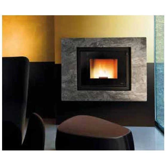 MODUS - Frontkamineinfassung Speckstein Sandgestrahlt Für VIVO 80 Pellet 1 MODUS - Frontkamineinfassung Speckstein Sandgestrahlt Für VIVO 80 Pellet