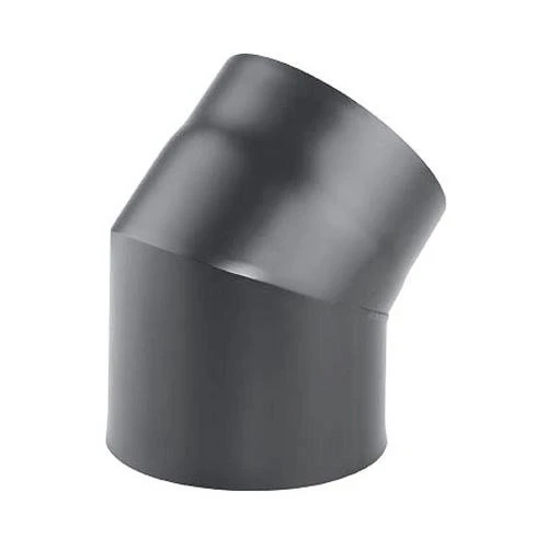 Ofenrohr-Bogen 45°, Doppelwandig Mit Dämmung, System Primus, 120 Mm 3 Ofenrohr-Bogen 45°, Doppelwandig Mit Dämmung, System Primus, 120 Mm – Bild 3