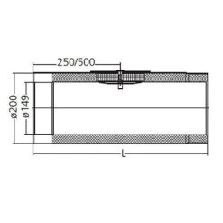 Ofenrohr Mit Tür, Doppelwandig, Gedämmt, System Primus, 150/1000 Mm -Ofen Experte Verkäufe moeck masse 1000 tuer 150 500px 1280x1280 1