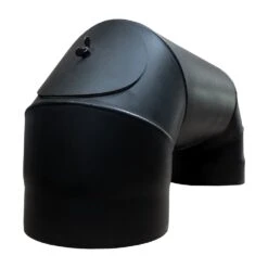 Muldenthaler Abgas-Doppelbogen Mit Tür, Schutzlackiert