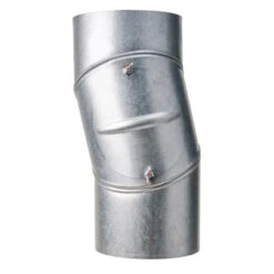 Bogen, Drehbar, 0° - 90°, 3-teilig, Mit Reinigungs-Öffnung, ø 150 Mm