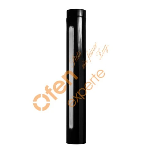 Ofenrohr, Stahlblech, Emailliert, 130/750 Mm 2 Ofenrohr, Stahlblech, Emailliert, 130/750 Mm – Bild 2