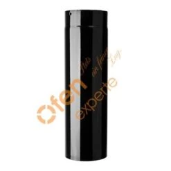 Ofenrohr, Stahlblech, Emailliert, 120/500 Mm