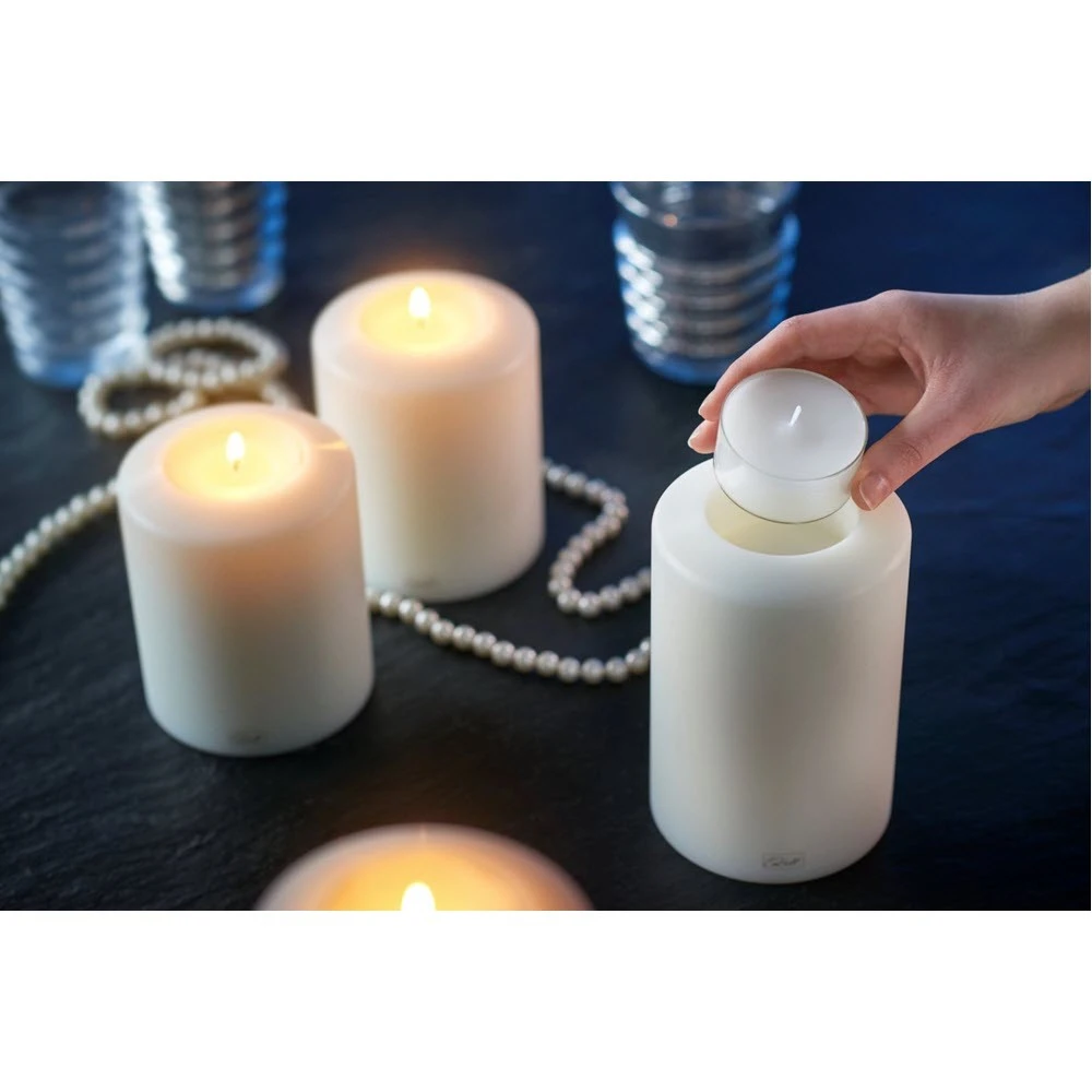 FARLUCE Qualitäts-Teelicht Mit Clearcup "nightlights" 2 FARLUCE Qualitäts-Teelicht Mit Clearcup "nightlights" – Bild 2