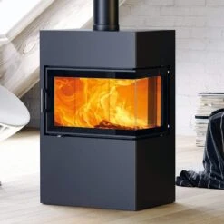 Kaminofen Austroflamm Dexter 2.0 / Dexter S3, Raumluftunabhängig (6 KW) -Ofen Experte Verkäufe ofenexperte austroflamm dexter 20 rechts freistehend 1000 1280x1280
